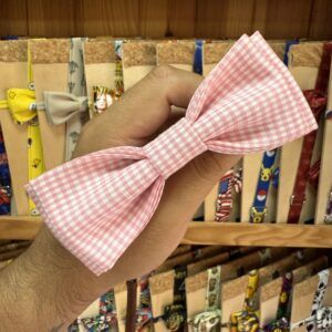 Diadema rosa de cuadros, accesorio para cabello, complementos de moda infantil.