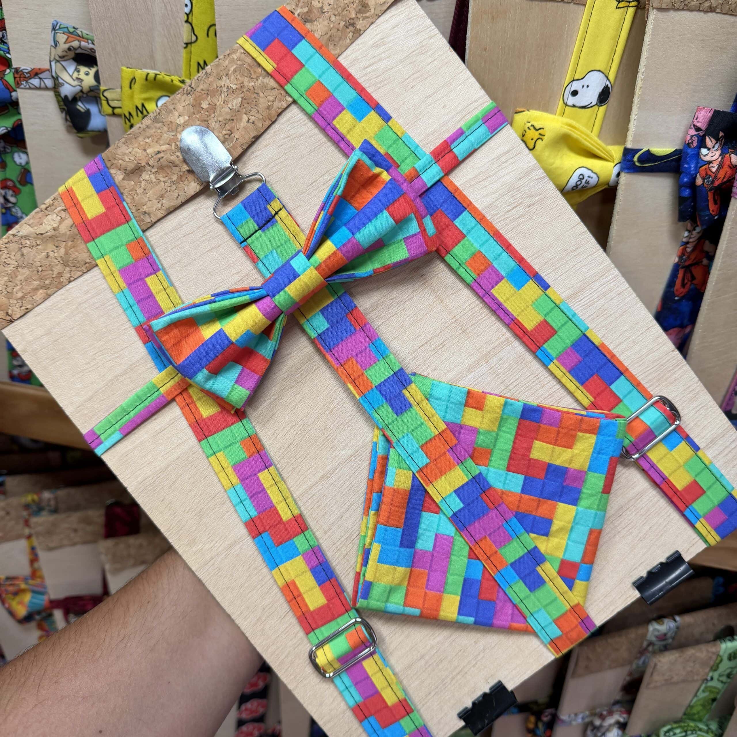 Colores Bloques Pixelados