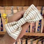 1. Bandeau de tela con estampado de líneas y emojis, estilo accesorios de moda para niños y adultos.