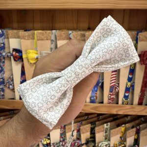 1. Lazo de tela con estampado floral suave para accesorios y DIY.
