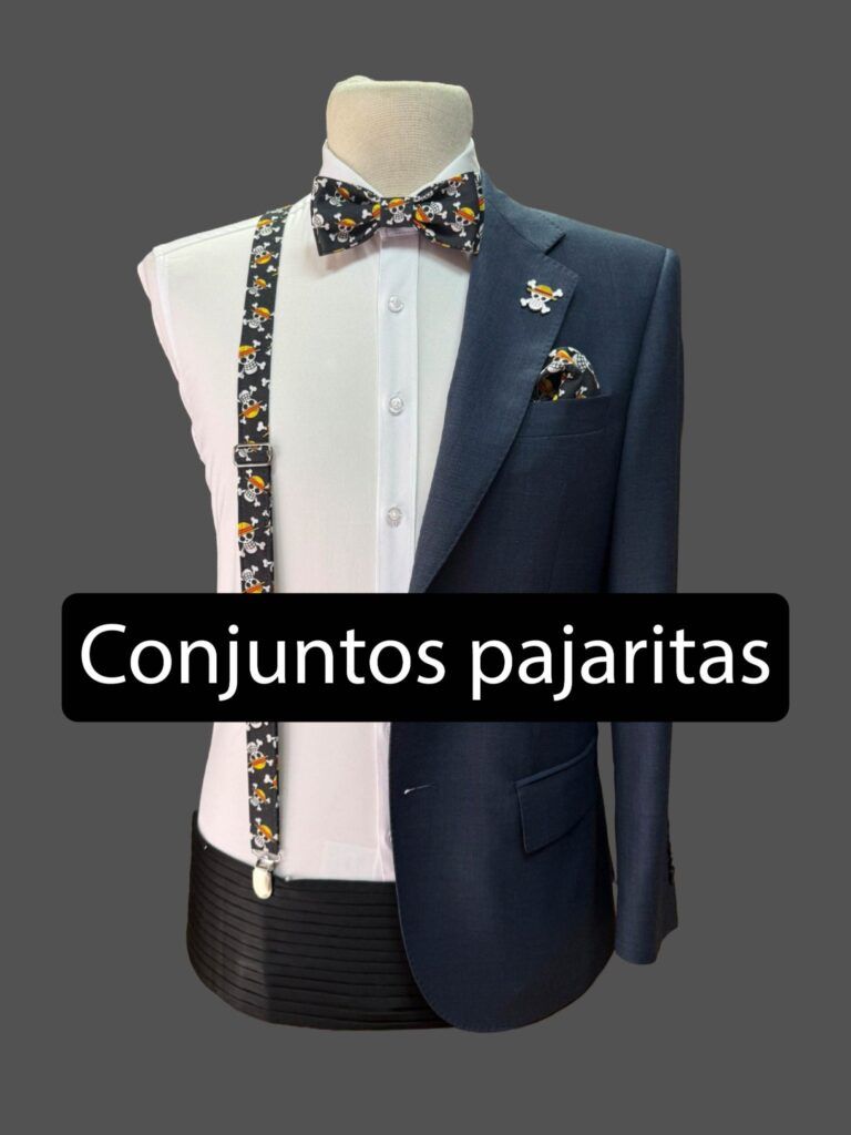 Corbata y accesorios de pirata para conjuntos de moda masculina y femenina en Carmenatis.