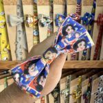 1. Lazo de tela con imagen de Blancanieves, accesorio infantil divertido y colorido.
