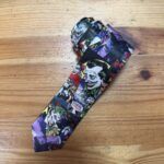 Cinta de colgar con diseño de cómics y personajes de Joker y Harley Quinn para decoración y moda.