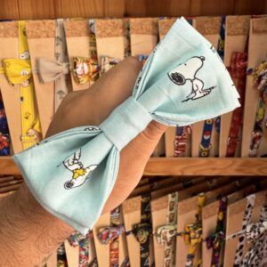 1. Serpiente de tela con dibujo de Snoopy y Woodstock, accesorios de moda divertidos y originales.