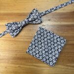 Corona de lazo con estampado de fútbol, elegante y original para accesorios de moda.