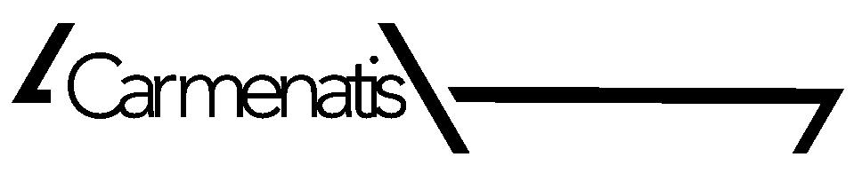 Carmenatis logo de marca de alta calidad en diseño elegante y moderno.