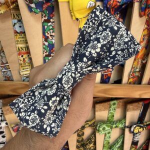 Azul Marino Floral