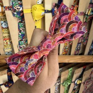 Abanicos Rojizos